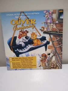 OLIVER & COMPANY Movie Soundtrack WALT DISNEY Vinyl Record LP PDL 450 - Picture 1 of 3