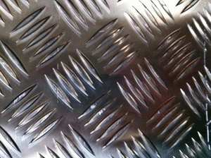 Quintettblech, Blech, Rampe, Aluminium, S 5/6,5 mm,500 x 500 mm, 55,90 Euro/Stk. - Bild 1 von 1