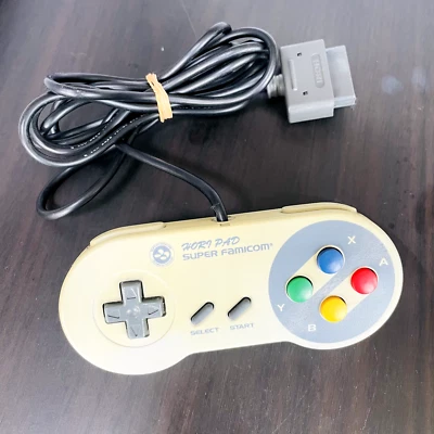 Hori Pad for Nintendo Super Famicom SFC Genuine Controller HSJ-17 Tested Working - Image 1 of 4