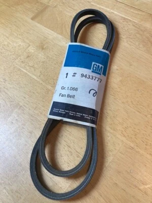 Correa de transmisión del ventilador del motor Oldsmobile GM 400, 425 9433777 NUEVO DE STOCK Foto 1 de 4