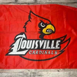 Louisville Cardinals Flag NCAA Football Sportswear Fan Decorations Decor - Picture 1 of 5