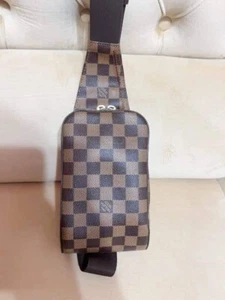 Authentic Louis Vuitton Damier Ebene Geronimos Cross Body Bag - Picture 1 of 7