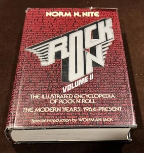 Rock On Norm N Nite Volume 2 Illustrated Encyclopedia Of Rock N Roll Book - Imagen 1 de 4
