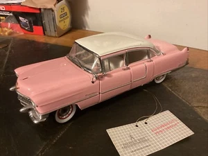 Franklin Mint 1/24 Scale Elvis Presley Pink Cadillac No Box - Picture 1 of 16