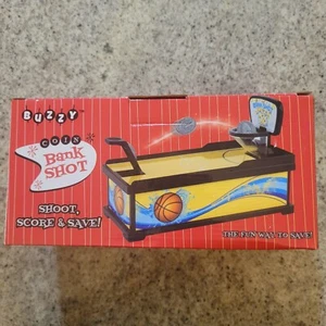 BANK SHOT Basketball Coin Bank Vintage Brand New In Box Never Open - Picture 1 of 4