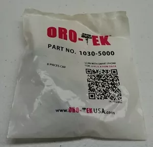 1030-5000 Oro-Tek Quantity Of 8 Tire Valve Stem Caps 1030-5000 Valve Stem Caps - Picture 1 of 3