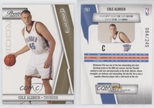 2010-11 Prestige Bonus Shots Gold /249 Cole Aldrich #161 Rookie RC
