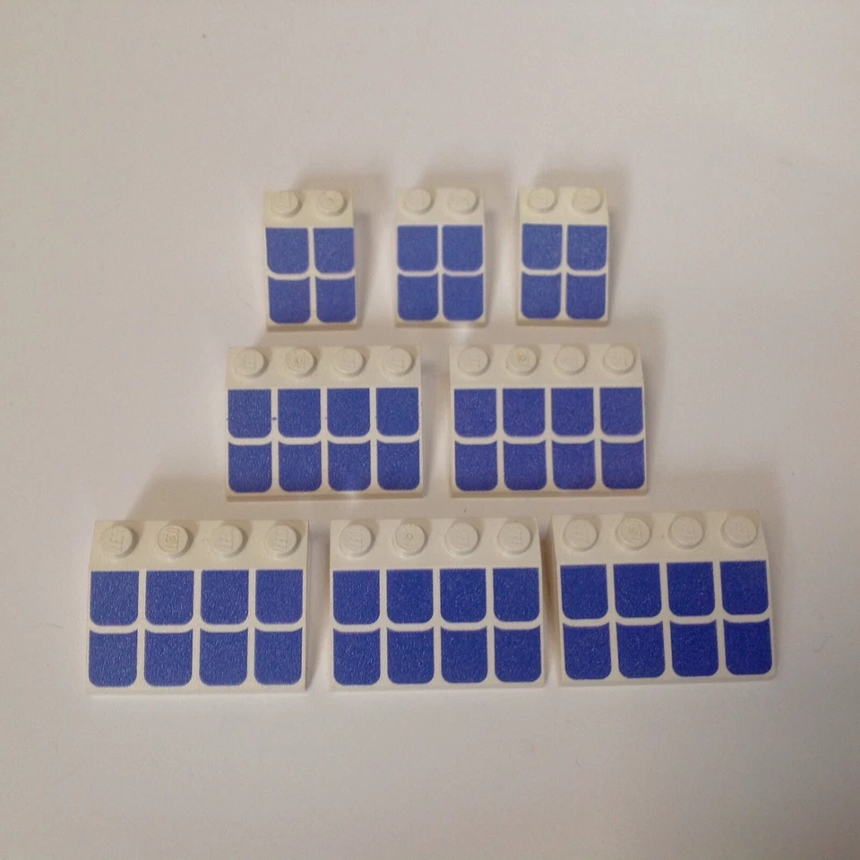 Azulejos de Lego de colección azules raros coleccionables de colección Foto 1 de 1