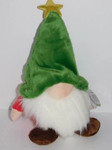 Gnome Gnomlins Christmas Plush Spruce Green Red Aurora Stuffed Toy - Picture 1 of 11