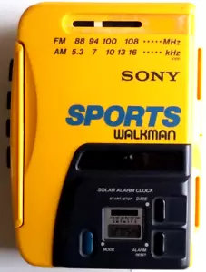 Radio reproductor de casete Sony Walkman SPORTS WM-AF58 de colección - Imagen 1 de 6