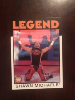 2016 Topps Heritage WWE #104 - Shawn Michaels (Legend) - Image 1 of 2