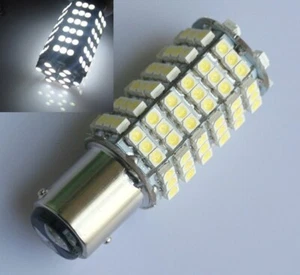 2x 1157 BAY15d P21/5W 120 SMD luz trasera luz de freno lámpara LED COCHE 12V bombilla blanca - Imagen 1 de 3