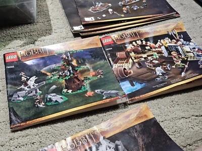 Lego El Hobbit Lote 79000 79002 79004 79010 + Rey Duende - Instrucciones + Foto 1 de 4