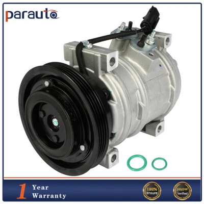 AC A/C Compressor Fits Chrysler PT Cruiser Dodge Neon 2.4L 2003-2004 2005 - Image 1 of 4