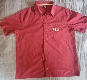 Florida State Seminoles Shirt Mens 2XL Red NCAA College Basketball Nike Dri Fit - Picture 1 of 16