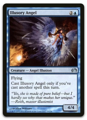 Illusory Angel #19 (LP) Planechase 2012 PC2 Magic MTG - Image 1 of 2