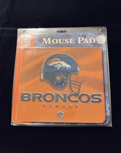 NFL Denver Broncos Helmet Logo Computer Mouse Pad - Picture 1 of 1
