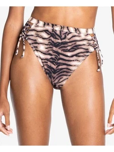 RACHEL RACHEL ROY Women's Black Bikini Side Tie High Waisted Swimsuit Bottom L - Picture 1 of 3