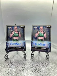 2024 UFC Topps Chrome - Molly McCann Auto Autograph - (Both Cards) - Picture 1 of 2