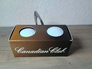 2er Set - Werbe-Golfbälle "Canadian Club" - NEU - nie benutzt - KOSTENLOSER VERSAND! - Bild 1 von 6