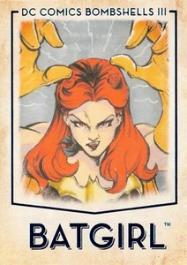 BATGIRL / DC Comics Bombshells III (2019) BASE Trading Card #9