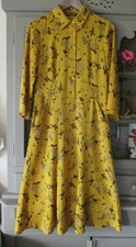 Robes Jaunes Pour Femme Taille 36 Ebay