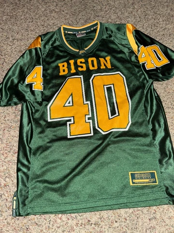 North Dakota State Bison NDSU Colosseum NCAA College Football Jersey #40 Large Cover