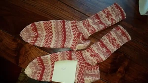 Damensocken handgestrickt Größe 41 Wollsocken Stricksocken Schurwolle - Bild 1 von 1