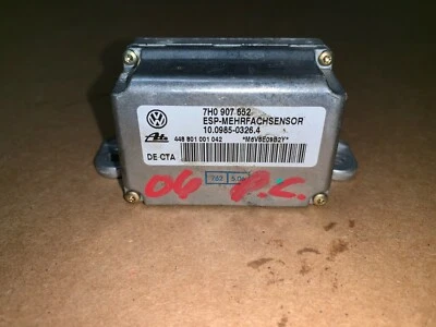 2003 2004 2005 2006 PORSCHE CAYENNE SENSOR DE TAXA DE GUINADA 7H0907652 - Imagem 1 de 2