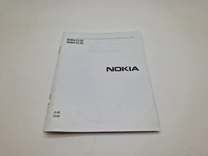 New Old Stock English Nokia C1-01/C1-02 User Guide User Manual 3UKPOST - Zdjęcie 1 z 4