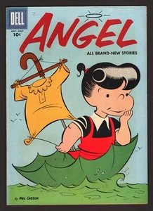 Angel 10 May- July. 1957 Dell Comics Very Clean - Picture 1 of 2