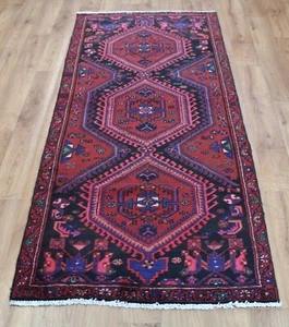Traditional Vintage Wool Handmade Classic Oriental Area Rug Carpet 226X94cm - Picture 1 of 11