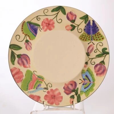Yankee Candle Plate Pilar Mariposa Jardín Country Cottagecore Spring De Colección 8” Foto 1 de 4