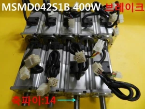 [Used] PANASONIC / MSMD042S1B / SERVO MOTOR, 400W, Pie 14, 1pcs - Picture 1 of 7