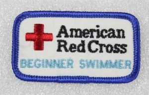 Red Cross: Beginner Swimmer patch - 2 3/4" rectangle, embroidered - Picture 1 of 1