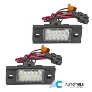 Luces LED de matrícula VW Bora Variant 1J6 Golf Passat Tiguan 5N Touareg 7LA - Imagen 1 de 3