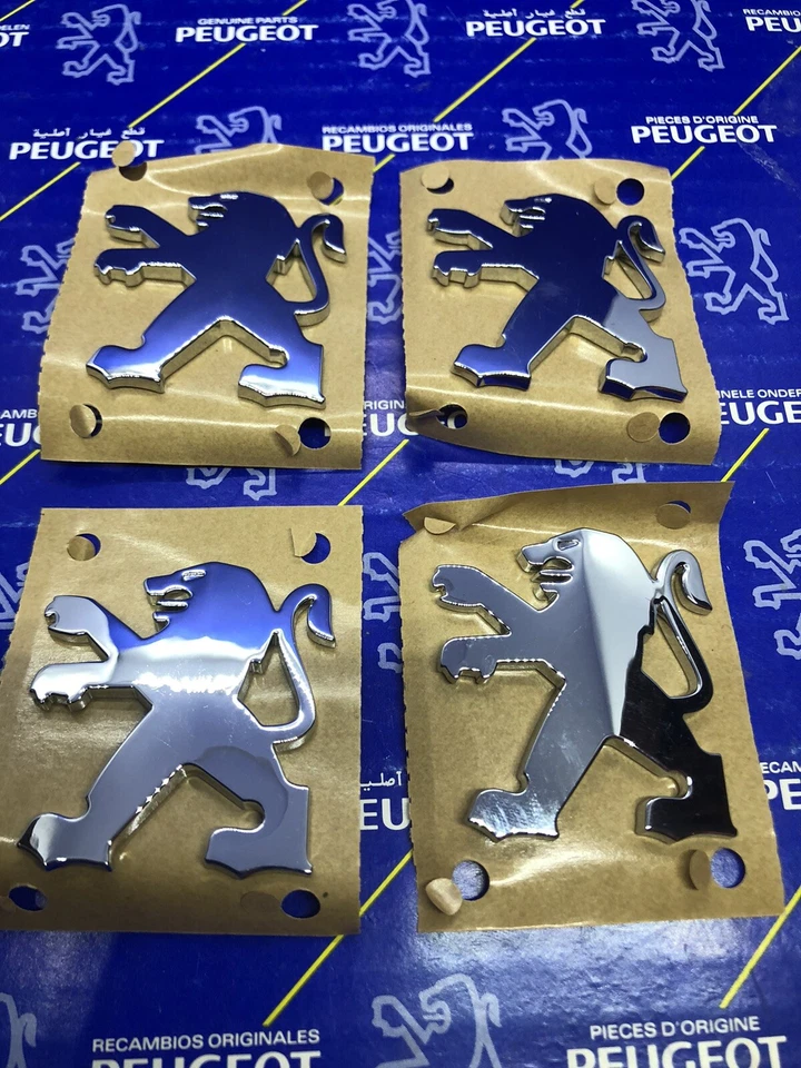 Logo Stemma Peugeot Stemma Sigla Leone 4 5 CM Auto Adesivo Originale 5421.12