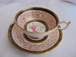 Made In England Paragon Cabbage Rose Cup And Saucer A1333 - Picture 1 of 4