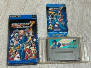 ROCKMAN 7 MEGAMAN 7 Nintendo SUPER Famicom SFC SNES NTSC-J From Japan not tested - Picture 1 of 1