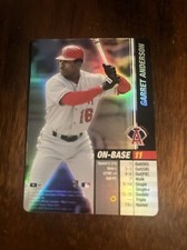 2003 MLB Showdown Garret Anderson Base Set FOIL #1 Angels