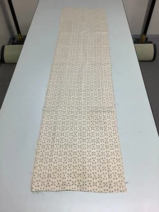 Tela de kimono vintage japonesa tela de lino boro suciedad blanca 56,6x14,1 pulgadas - Imagen 1 de 20
