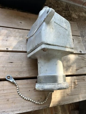 Crouse-Hinds AR 648 Three Pole Receptacle & ARE 38 Condulet - Image 1 of 4