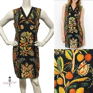 DESIGUAL Christian Lacroix Etuikleid bunt schwarz Blumen Schmetterling Print M - Bild 1 von 12