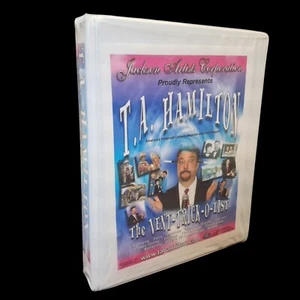 JAC T.A. 2001 Coffret HAMILTON VHS 121/2"×10"×2 avec DVD Magicien & Ventriloque - Photo 1/16