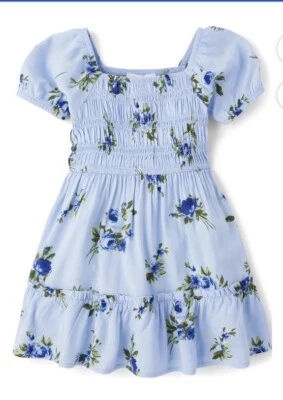 The Children’s Place Niñas Pequeñas Azul Brisa Estampado Floral Talla 5T Nuevo con Etiquetas Foto 1 de 4