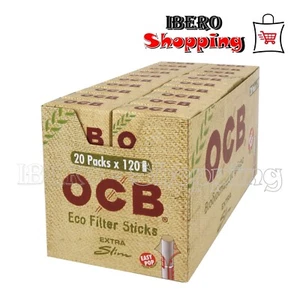 Filtro Ocb ECO size 5mm, 20 cajitas con 120 filtros cada una (1 caja) - Imagen 1 de 1