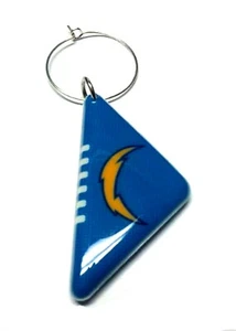 SAN DIEGO CHARGERS WINE CHARM PADDED PLASTIC BALL TWO SIDED NEW NFL LICENSED - Picture 1 of 2