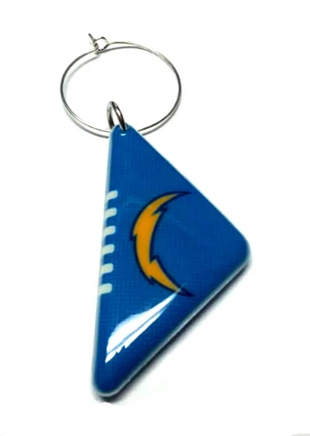 SAN DIEGO CHARGERS WINE CHARM PADDED PLASTIC BALL TWO SIDED NEW NFL LICENSED Cover