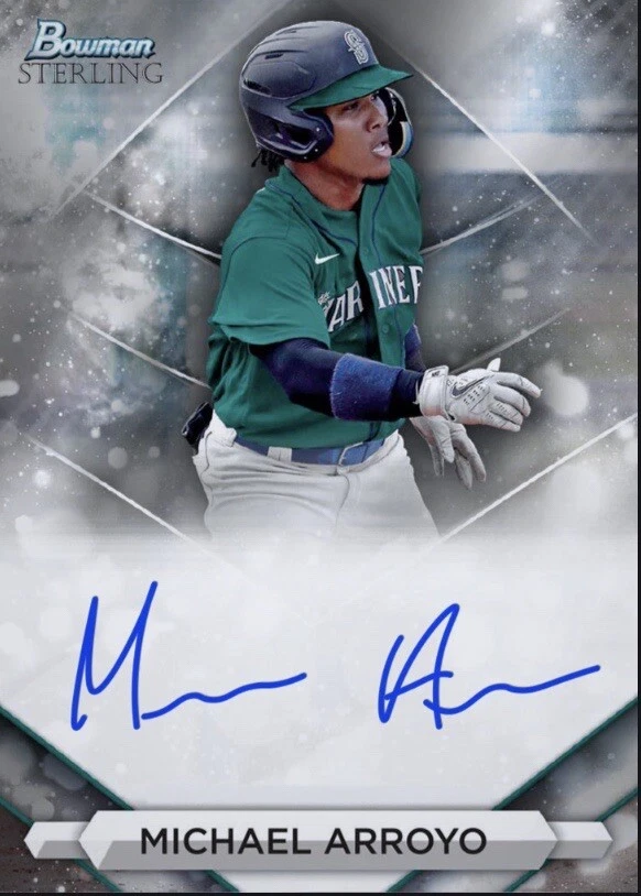2023 Topps Bowman Sterling Auto Prospect Signature MICHAEL ARROYO Digital - Image 1 of 1