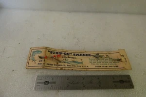 34-1 STRIP ON SPINNER ERWIN WELLER BAIT RIG FISHING LURE SIOUX CITY IOWA - Picture 1 of 5